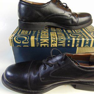 Cherokee Mens Leather Shoes Size 13